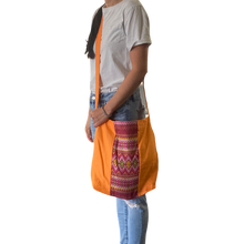 Load image into Gallery viewer, Discounted Patchwork Tote by Tee Mo