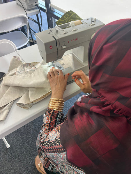 Empowering Refugee Women: The Art of Upcycled Sewing