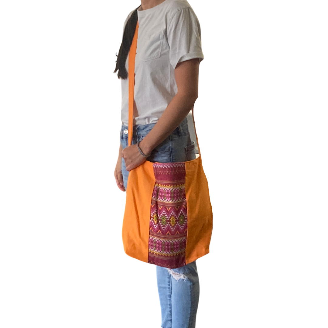 Discounted Patchwork Tote by Tee Mo
