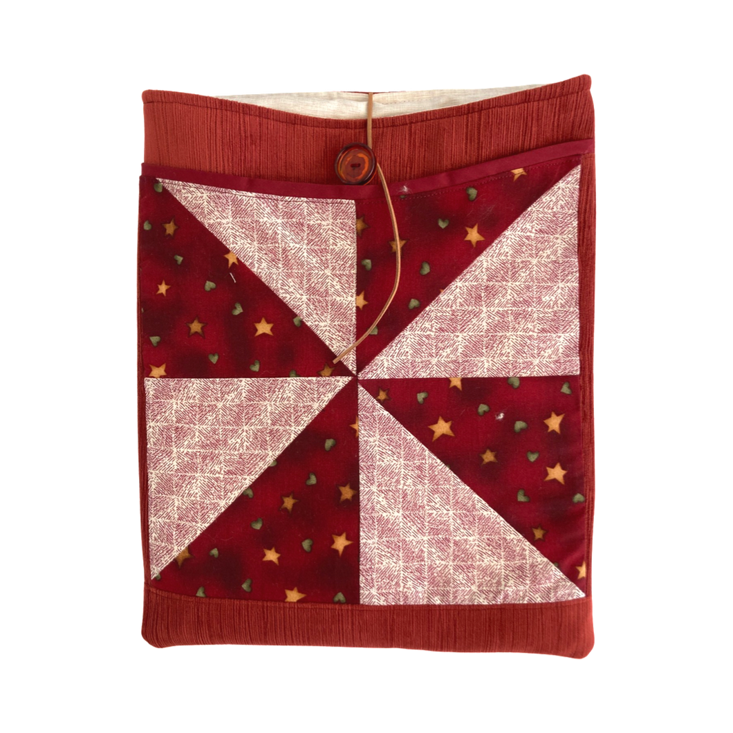 Patchwork Laptop Sleeve 18” by Tee Mo