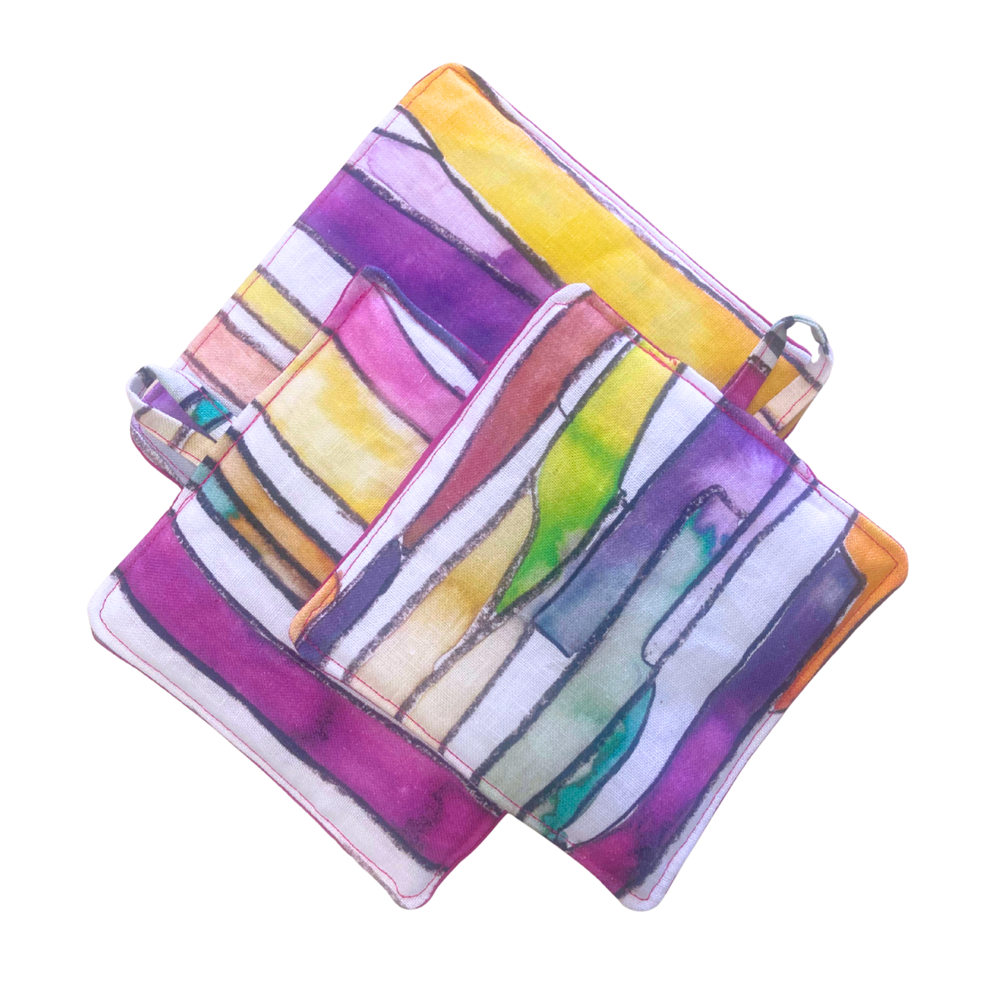 Potholder Set by Yasmin
