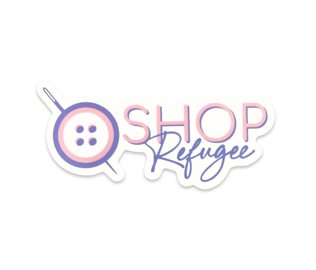 Shop Refugee Sticker