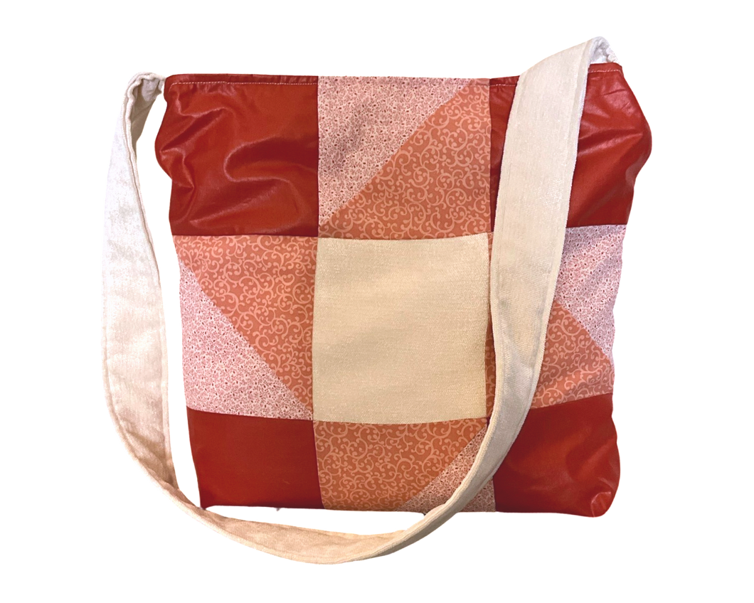 Patchwork Tote by Zekiye