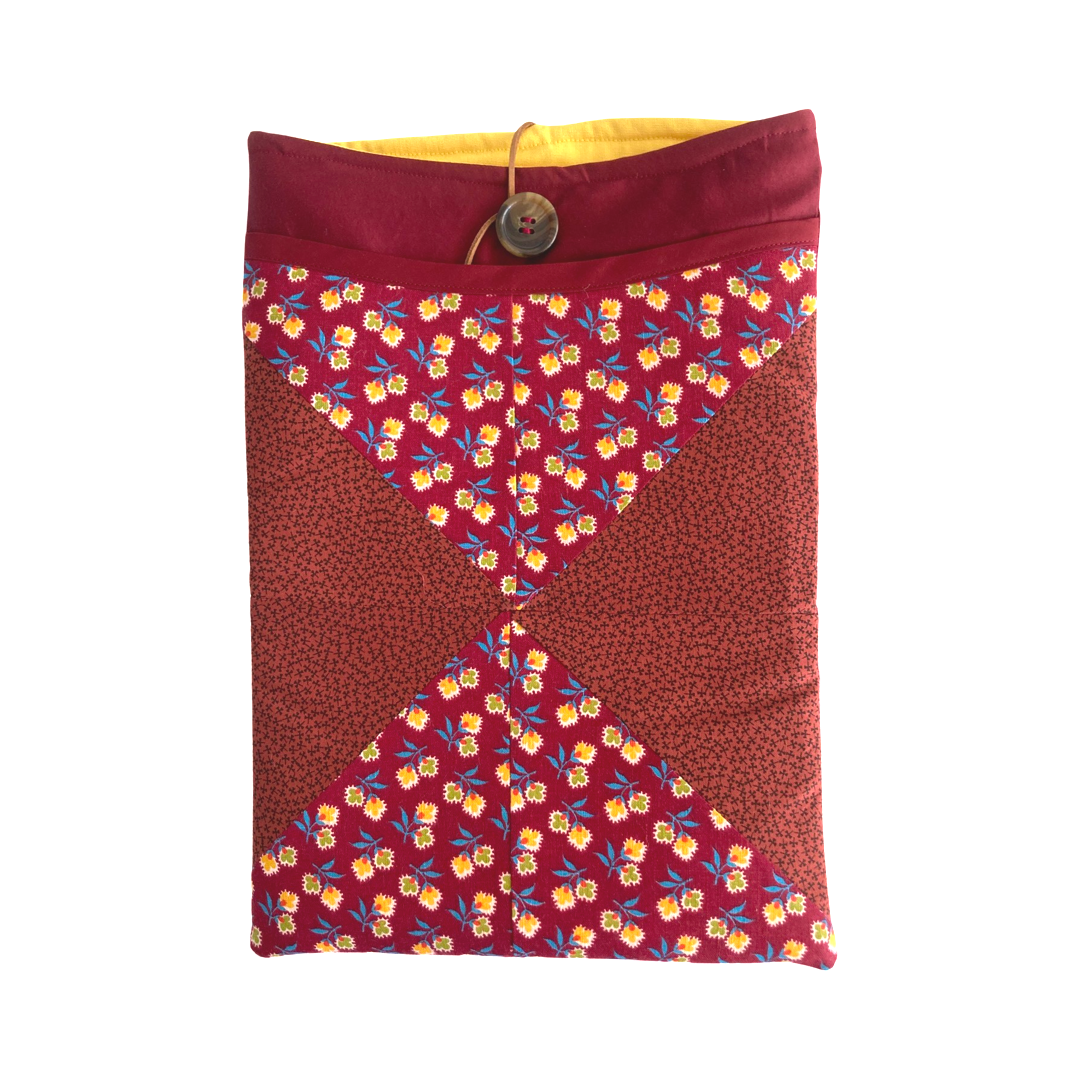 Patchwork Laptop Sleeve 16” by Sakina