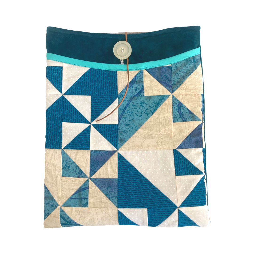 Patchwork Laptop Sleeve 18” by Sakina