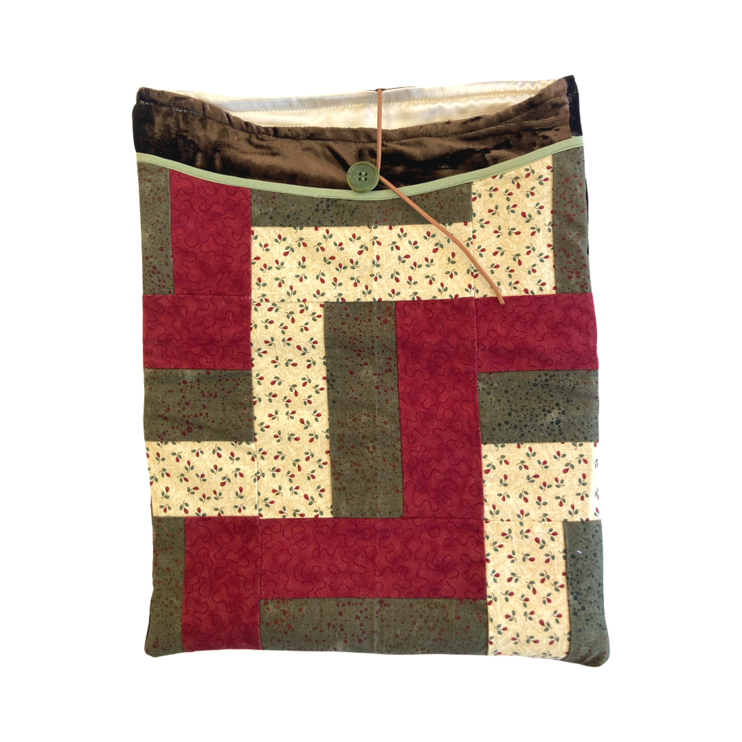 Patchwork Laptop Sleeve 18” by Sakina