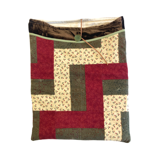 Patchwork Laptop Sleeve 18” by Sakina