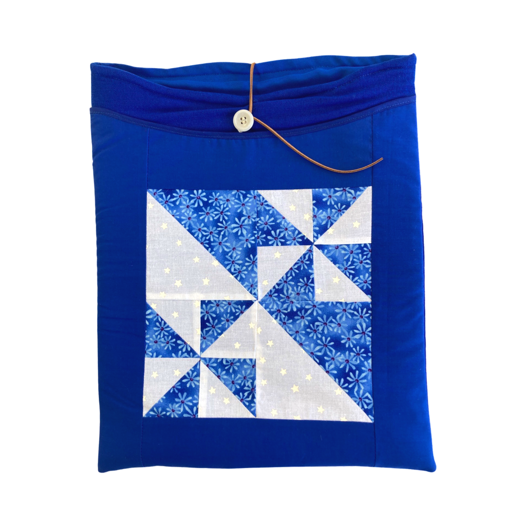 Patchwork Laptop Sleeve 18” by Sakina