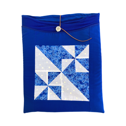 Patchwork Laptop Sleeve 18” by Sakina