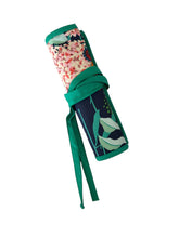 Load image into Gallery viewer, Cosmetic Bag and Makeup Brush Roll Set by Firoza
