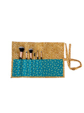 Load image into Gallery viewer, Cosmetic Bag and Makeup Brush Roll Set by Zarghuna
