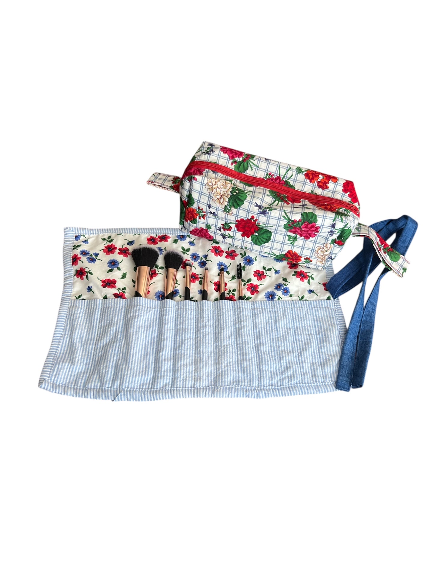Make Up Brush Roll by Firoza