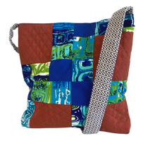 Load image into Gallery viewer, Discounted Patchwork Tote Bag by Pa Moe
