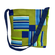 Load image into Gallery viewer, Discounted Patchwork Tote Bag by Allia
